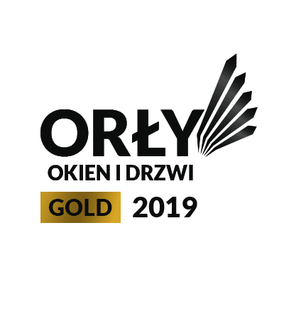 Złoty znaczek Orły Okien i Drzwi 2019 – Raven Okna