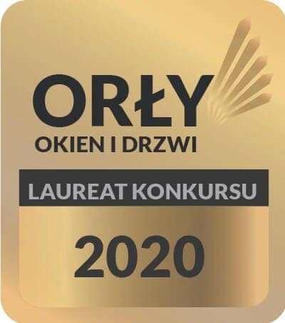 Złoty znaczek Orły Okien i Drzwi 2020 – Raven Okna