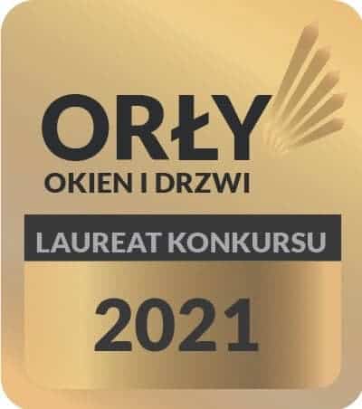Złoty znaczek Orły Okien i Drzwi 2021 – Raven Okna
